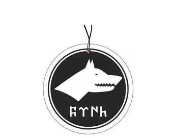 Göktürk Air Freshener – Car Air Freshener | Fragrance Pendant with Göktürk Symbol | Turkish Culture | Car Accessories & Gift Idea