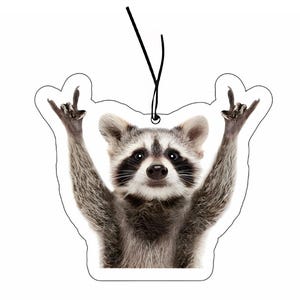 Pedro Pedro Raccoon Air Freshener, Air Freshener, Funny Air Freshener, Car Accessories, Funny Meme Gifts