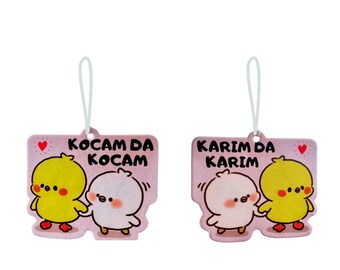 Kocam da Kocam Karim da Karim Car Fragrance Tree, Car Air Freshener, Car Air Freshener, Car Fragrance Pendant, Car Tuning, Car Fragrance Dispenser,