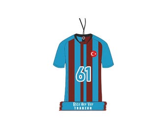 Trabzon air freshener car, car air freshener, car scent pendant, car fragrance dispenser, football Türkiye