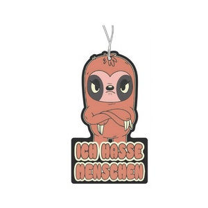 I Hate People Air Freshener Car, Fragrance Pendant, Funny Air Freshener, Car Accessories, Fragrance Dispenser, Air Freshener