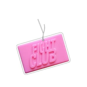 Fight Club Car Air Freshener, Scented Pendant, Funny Air Freshener, Car Accessories, Fragrance Dispenser, Air Freshener