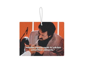 Müslüm Gürses air freshener car, car air freshener, car scent pendant, car tuning, car scent dispenser