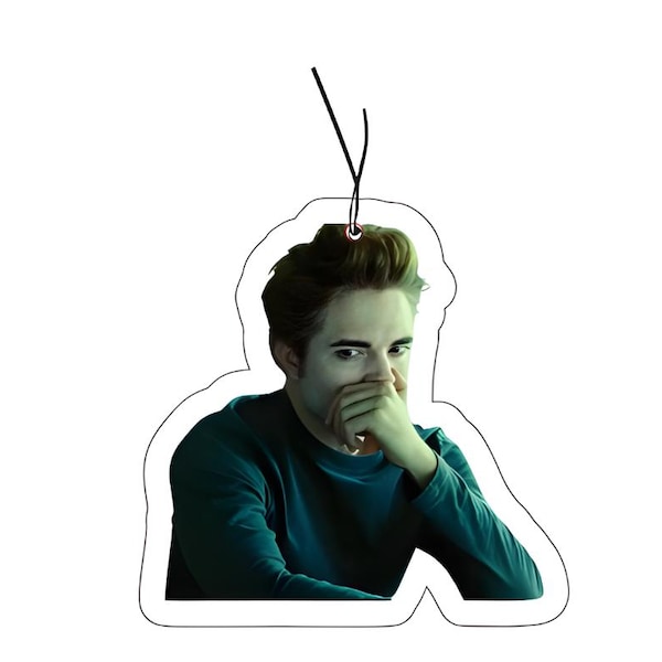 Stinky Face Edward Motif Air Freshener, Funny Air Freshener, Car Accessories, Funny Meme Gifts