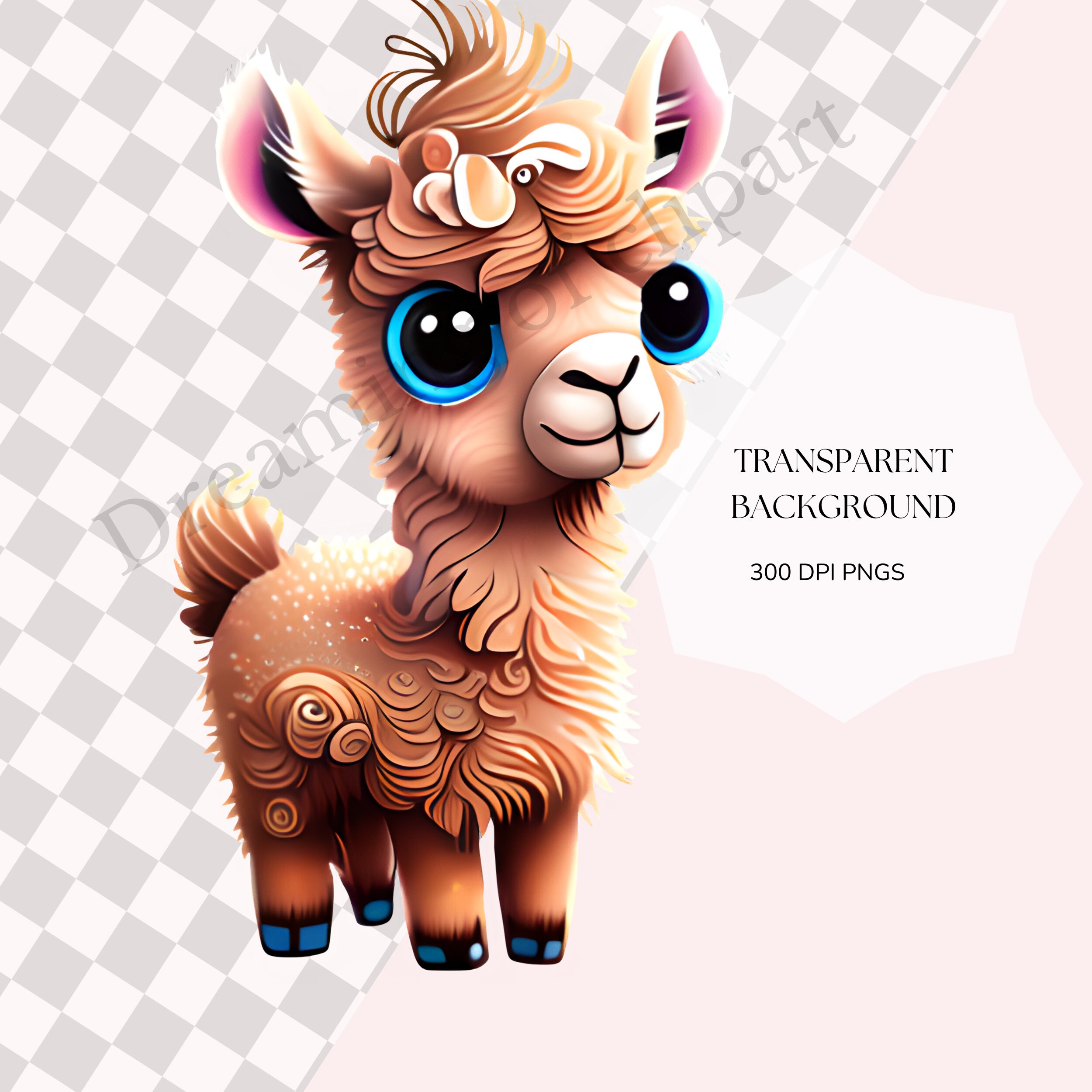 Cute Farm Animals PNG SVG Clip Art| Woodland Baby Shower Nursery PNG ...