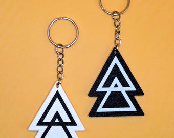 Cult of the Tree Symbol Keychain - Alan Wake 2 Game Collectible Video Game Decor