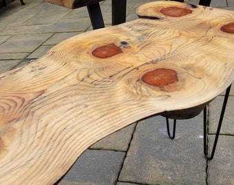 Monkey Puzzle wood wooden table
