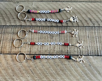 Mystery pirate pack keychain/ fish extenders