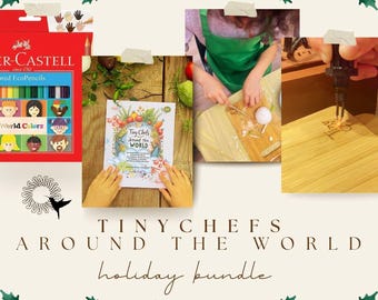 Tiny Chefs Around the World | Family Bundle Gift  |  Mindful Cooking for Kids