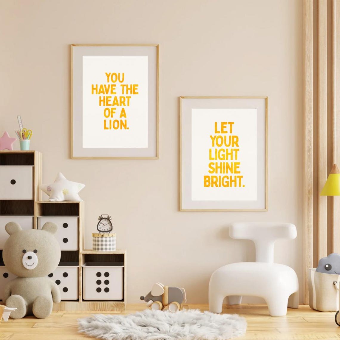 Let Your Light Shine Quote Uplifting Print Art Watercolor Typography ...