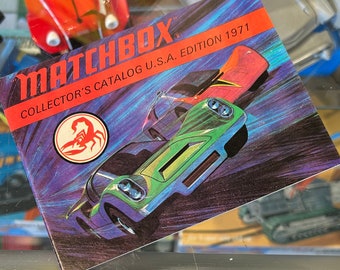 1971 Matchbox USA Sammlerkatalog Lesney Dinky Corgis Hot Wheels Vintage Diecast