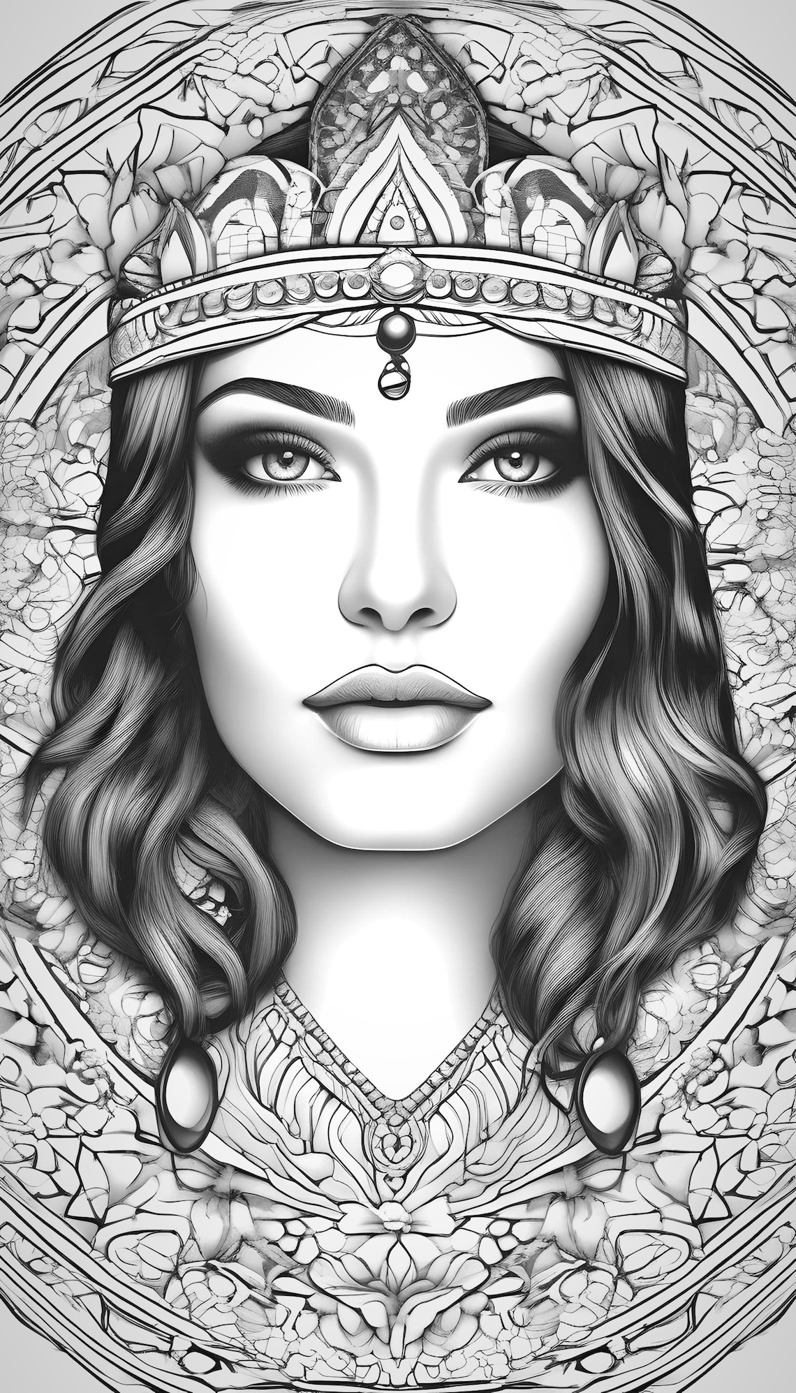 12 Coloring Pages. Printable Digital Coloring Pages for Adults and ...