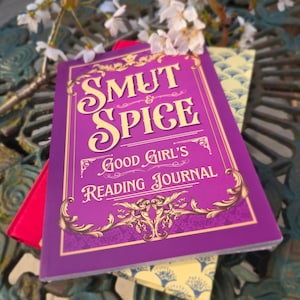 Smut & Spice Reading Journal: A5 Softcover Book Review Tracker + Bookmark image 3