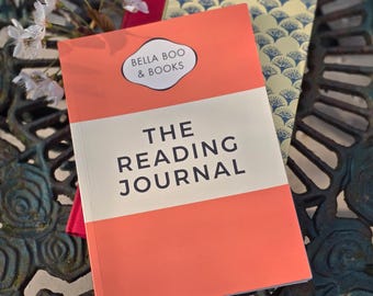 Retro Reading Journal: A5 - 120 Pages | Book Reviews, Wish List, TBR + Free Bookmark