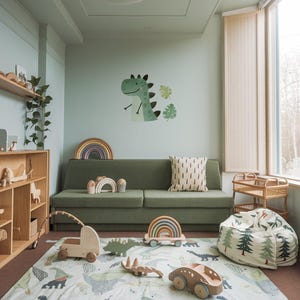 Friendly Dinosaur Nursery Wall Sticker - Nursery Stickers
