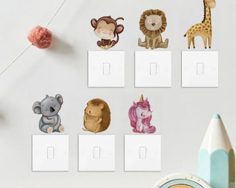 Animal Light Switch Wall Sticker