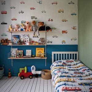 Transport Vehicles Nursery Wall Stickers
