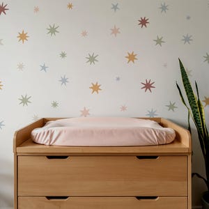 Scandi Starburst Nursery Wall Stickers