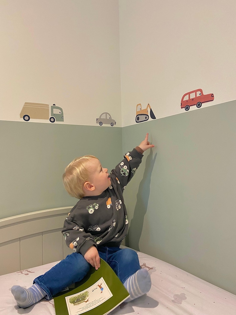 Transport Vehicles Nursery Wall Stickers