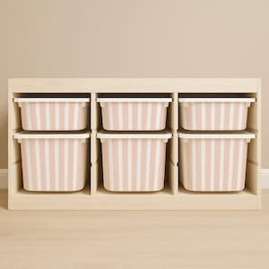 Striped Stickers For Ikea Trofast Drawers