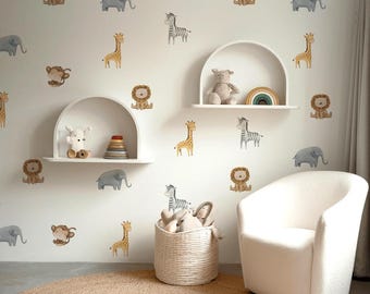 Jungle Joy Nursery Wall Stickers