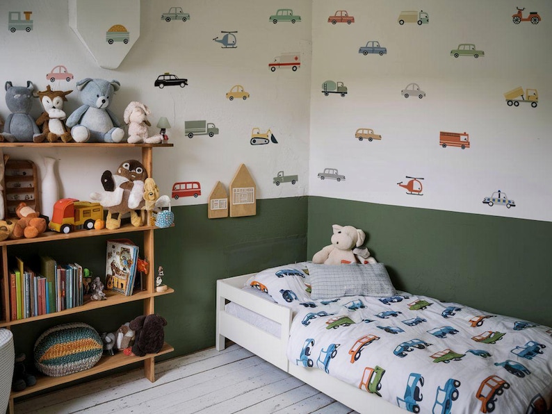 Transport Vehicles Nursery Wall Stickers