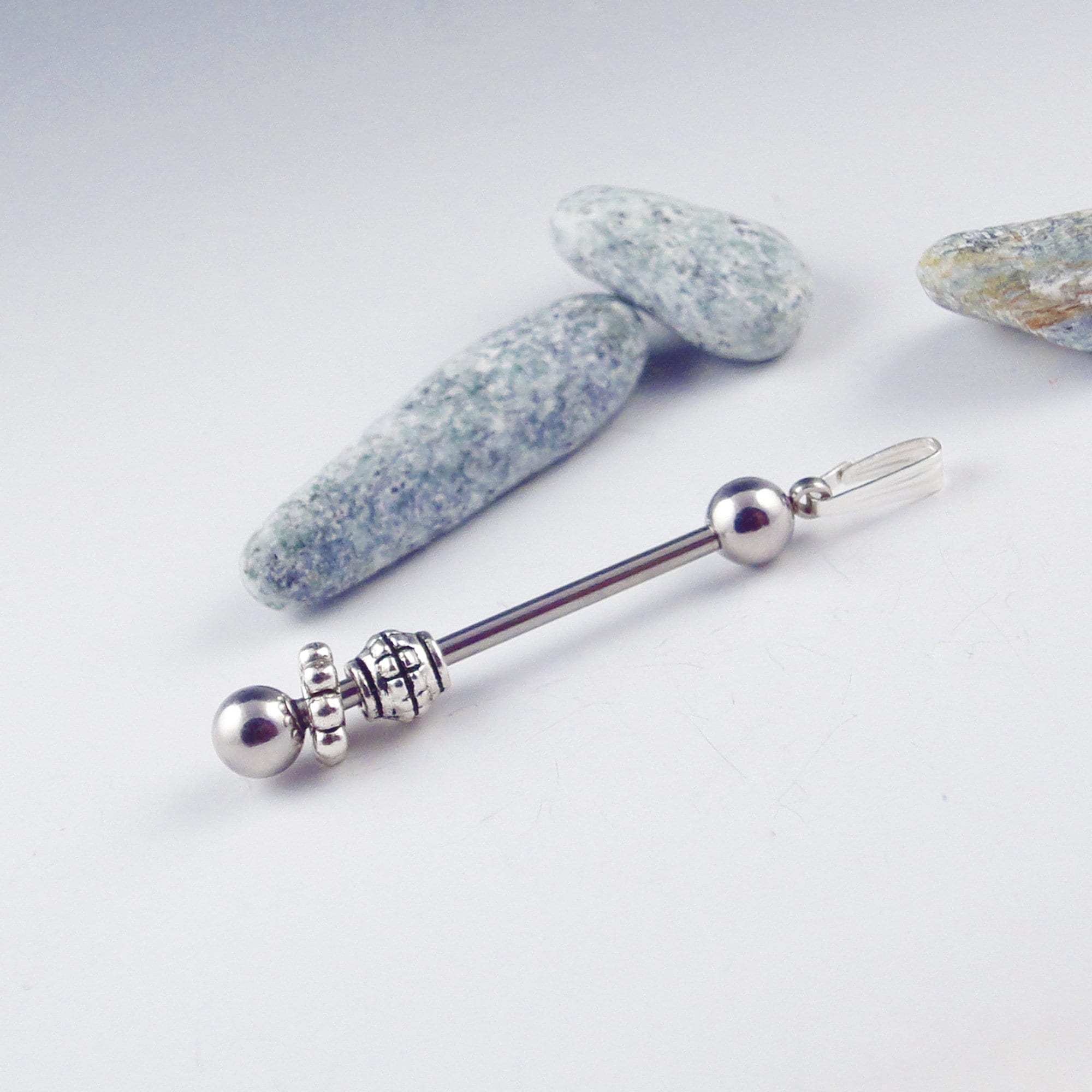 1 Beadable Bar pendant bead bar Ready to Assemble 1 Etsy