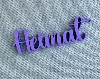 Home lettering