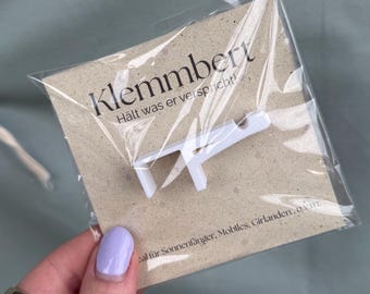 Klemmbert window hooks for suncatchers, mobiles and garlands | Hang decorations without drilling