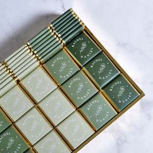 50 Pcs Wedding Chocolate, Wedding Chocolate Favors, Customized Chocolate, Wedding Favors, Engagement Chocolate, Favors For Guests00