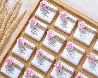 Hochzeitsschokolade, Gastgeschenke Hochzeit, Schokolade personalisiert, Gastgeschenke Hochzeit, Verlobungsschokolade, Gastgeschenke, Blumenschokolade