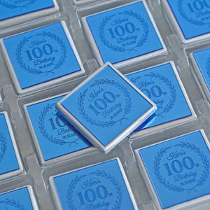 30th, 40th, 50th, 80th, 70th, 90th, 100th Birthday Party Favor, Adult Party Favors, Anniversary Chocolates, Luxury Chocolates Favors