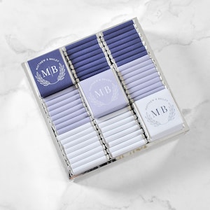 50 Pcs Wedding Chocolate, Wedding Chocolate Favors, Customized Chocolate, Wedding Favors, Engagement Chocolate, Favors For Guests