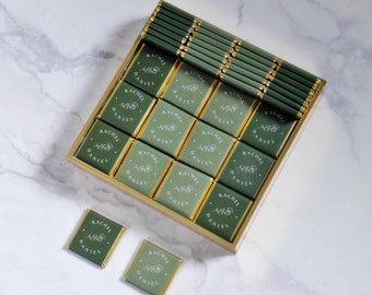 50 Pcs Wedding Chocolate, Wedding Chocolate Favors, Customized Chocolate, Wedding Favors, Engagement Chocolate, Favors For Guests, Wedding