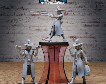 Sheriff Female DnD Wild West Dungeons and Dragons Miniature Epic Miniatures 28mm