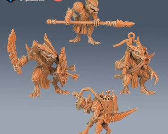 Kobold Tribe D&D Dungeons and Dragons Miniature - Epic Miniatures 28mm