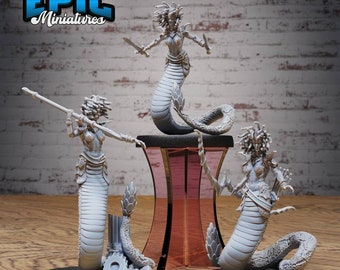 Méduse D&D Donjons et Dragons Rpg Fantasy - Epic Miniatures 28 mm