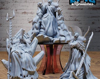 Dios Hades D&D Dungeons & Dragons Miniatura de fantasía - Epic Miniatures 28 mm