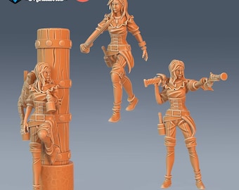 Miniatura Pirata D&D Dungeons and Dragons - Epic Miniatures 28 mm