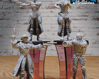 Steampunk-Krieger, Dungeons & Dragons Miniaturen, Fantasy-Miniaturen