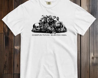 Aqua Tofana Graphic Tee | Vintage Poison Apothecary, Feminist Slogan (Comfort Colors®)