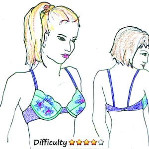 BRA E-booklet Pattern PUSHUP BRA Extra Volume by Merckwaerdigh