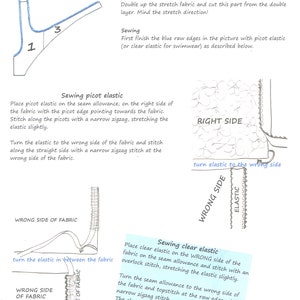 THONG E-booklet Pattern CROSSOVER Panty by Merckwaerdigh image 6