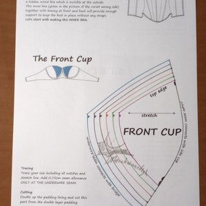 Strapless Corset E-booklet Pattern NO-STRAP Underwired Corset by Merckwaerdigh image 5