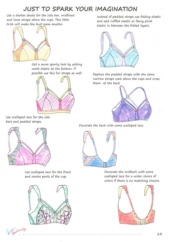 Soft Bra E Booklet Pattern Soft Xl By Merckwaerdigh Etsy Ireland