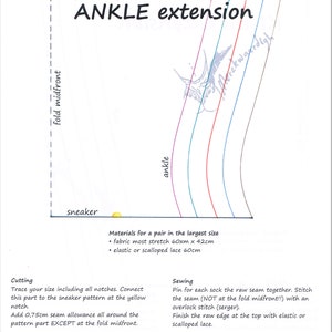 E-booklet Pattern STOCKINGS & SOCKS by Merckwaerdigh image 4