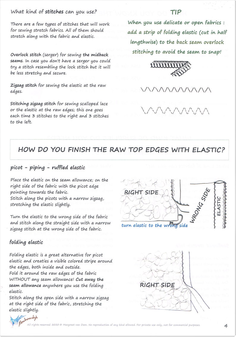 E-booklet Pattern STOCKINGS & SOCKS by Merckwaerdigh image 7