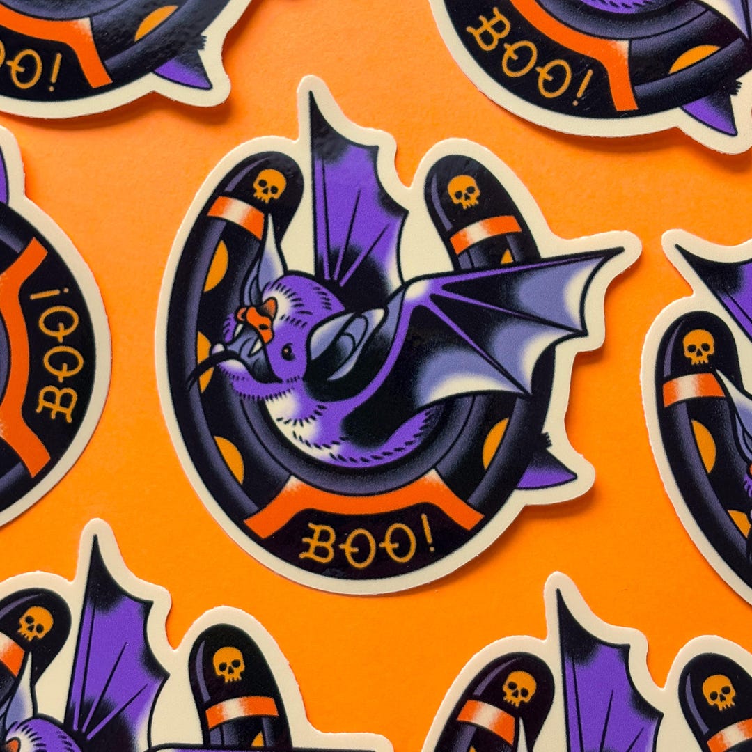 Halloween Boo! Bat 3