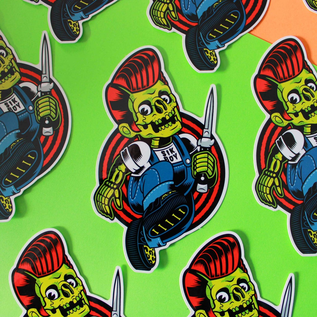 Sick Boy 5 Vinyl Sticker Big Boy Social Distortion Inspired Sticker Etsy