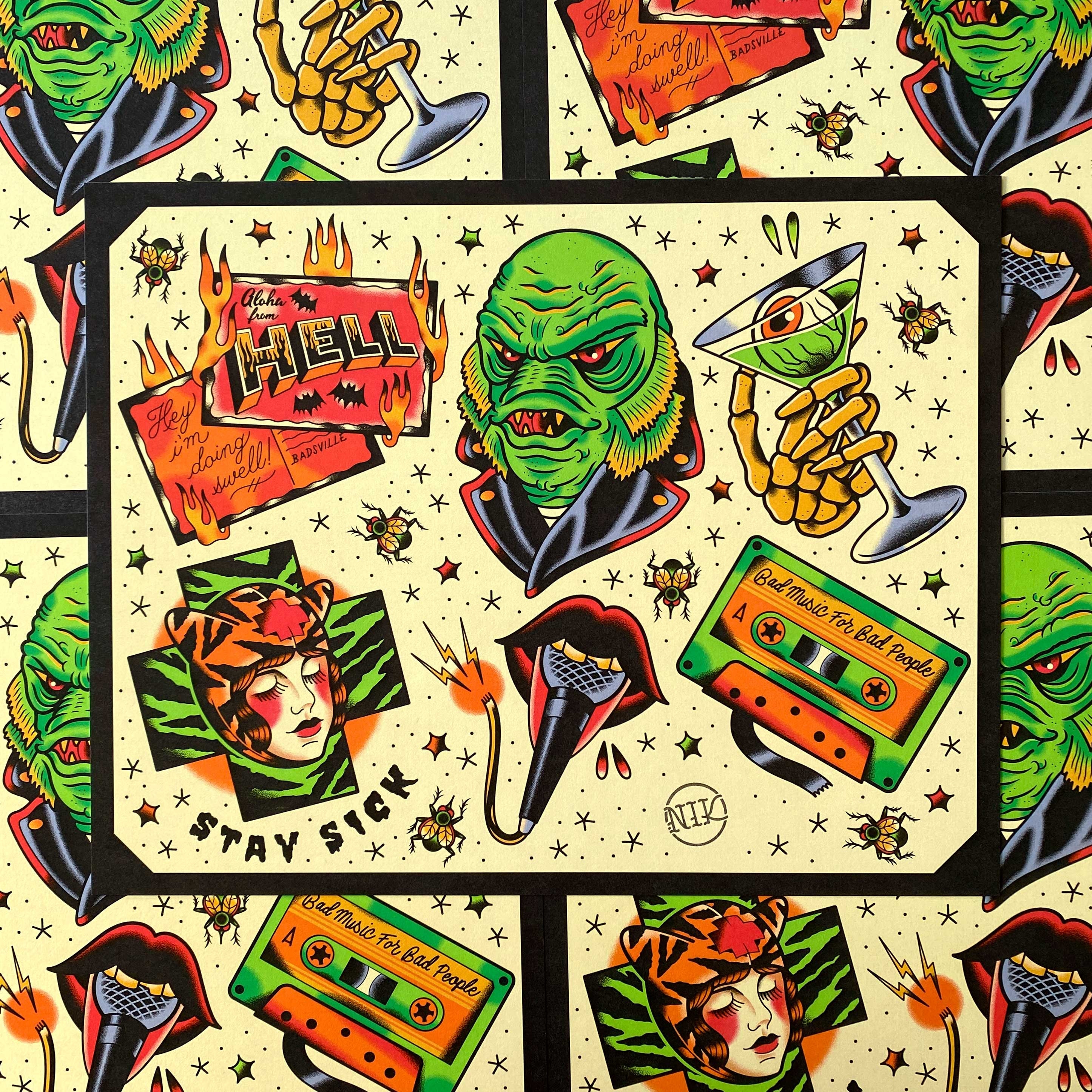 The cramps poster - Etsy 日本